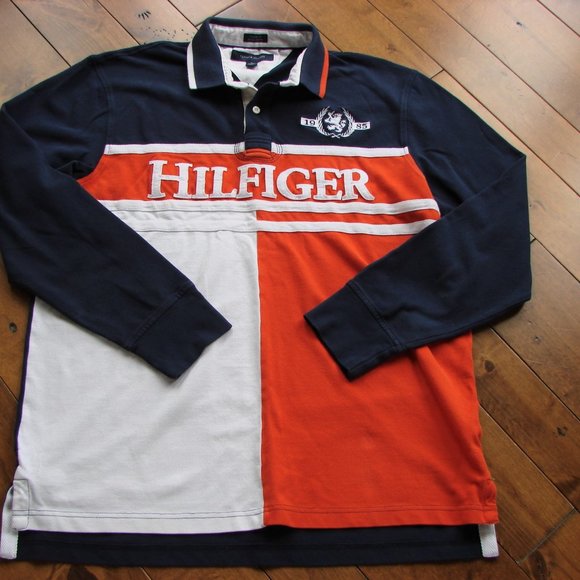 Tommy Hilfiger Other - Tommy Hilfiger Mens Long Sleeve Rugby Polo Top